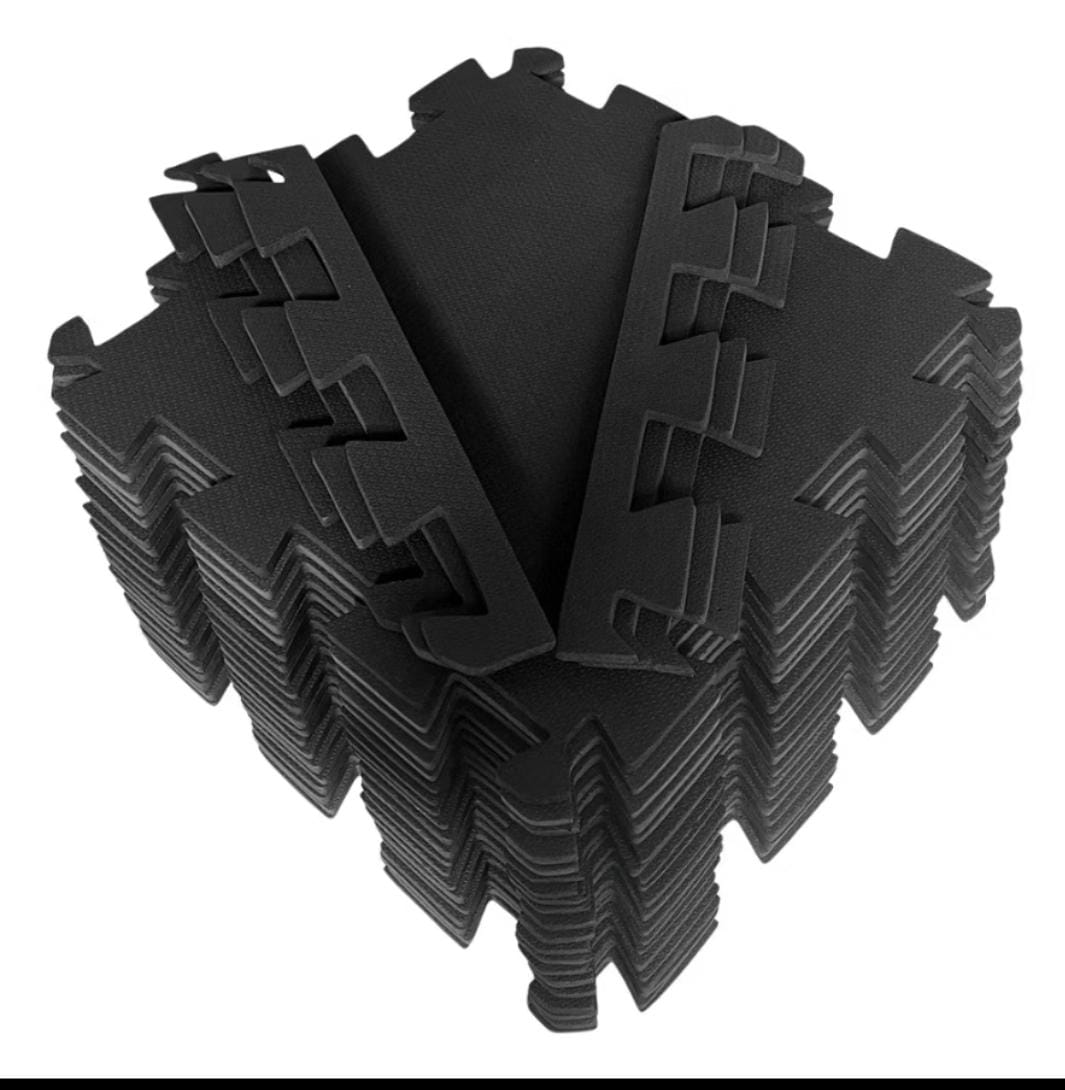 Kit 20 peças Tapete para Tatame 50x50 10mm