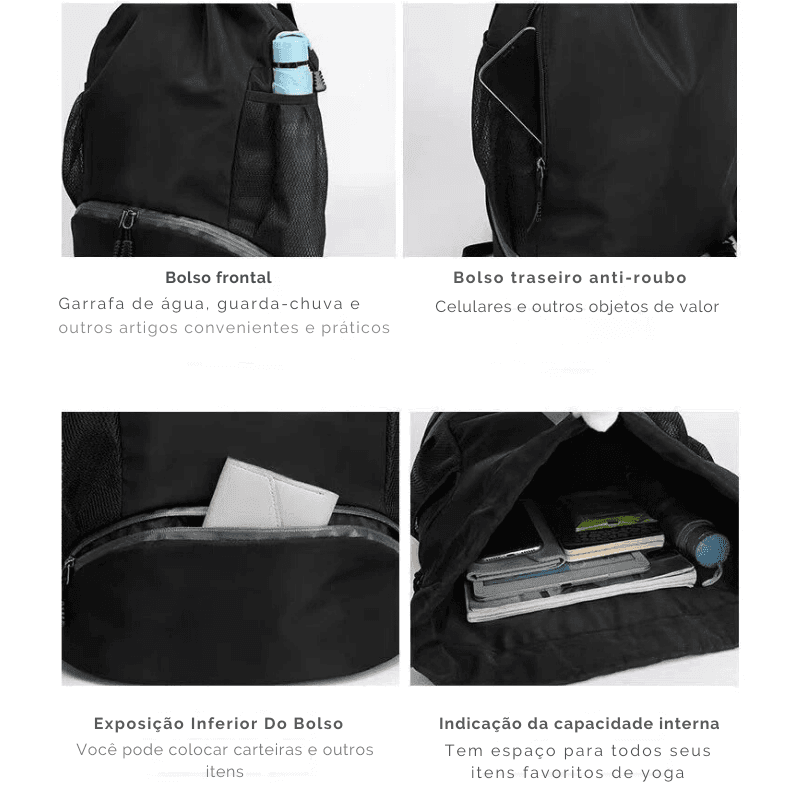 mochila para yoga, comprar bolsa fitness, bolsas fitness feminina, bolsa yoga, bolsa feminina fitness