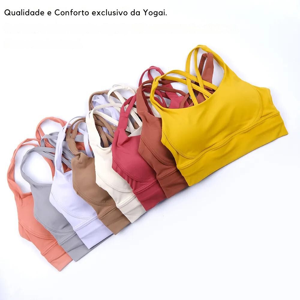 Conjunto Legging para Yoga Conforto Premium | Luxo, Cores Solidas - Yogai