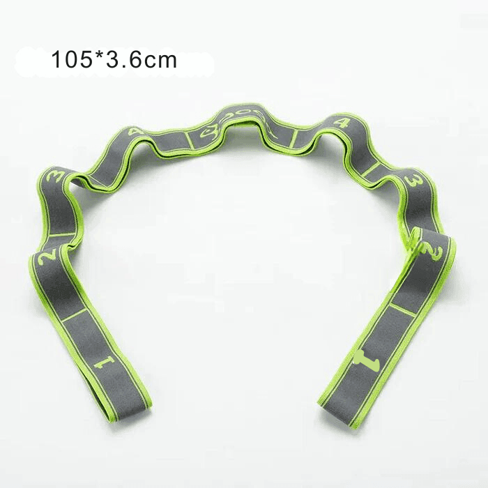 Faixa Elástica para Alongamento Yoga Fitness 9 pilhas 105cm - Yogai