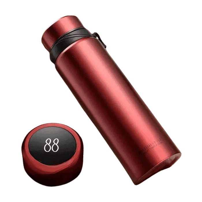 Garrafa Térmica Digital Style 800ML | Com Visor de Temperatura - Yogai