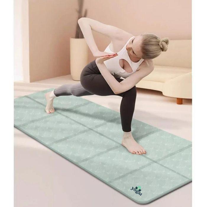Tapete de Yoga Para Viagem Dobrável Eco amigável TPE Antiderrapante 6mm - Yogai