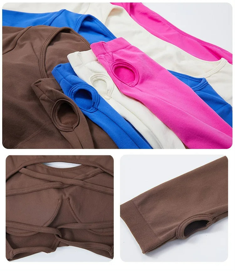 Cropped Fitness Feminino Sem Costas | Para Yoga e Treino Academia