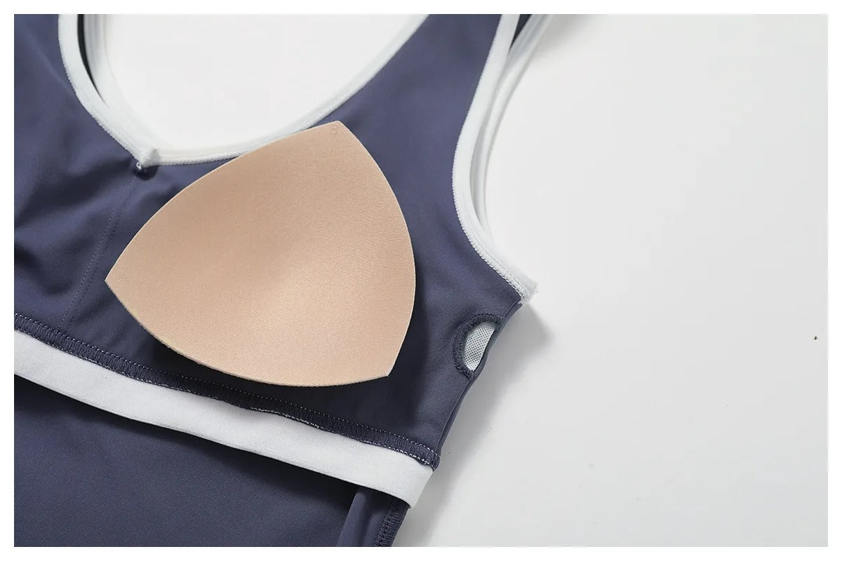 Conjunto Fitness Yoga Feminino PureFlex 2 Peças | Calça Leggings e Cropped sem Manga