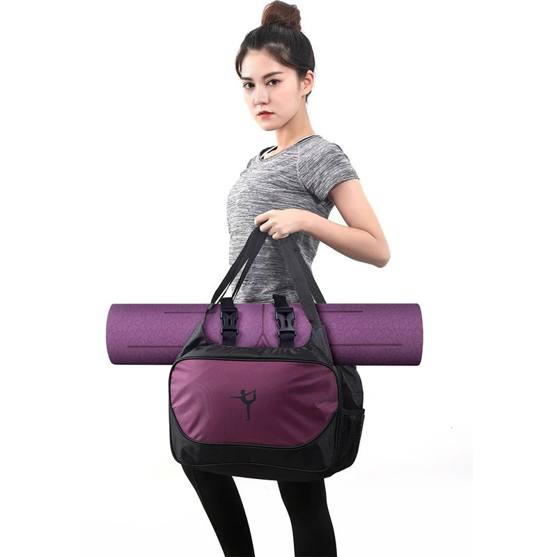 Bolsa fitness, mochila impermeável, bolsa esporte, bolsa nylon, bolsa ginástica, pilates bag, acessórios yoga