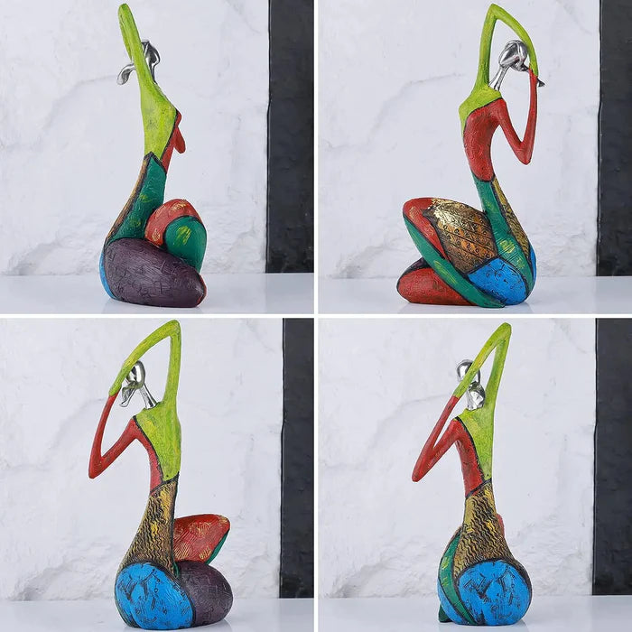 Estatua Minimalista Abstrato Yoga - Yogai