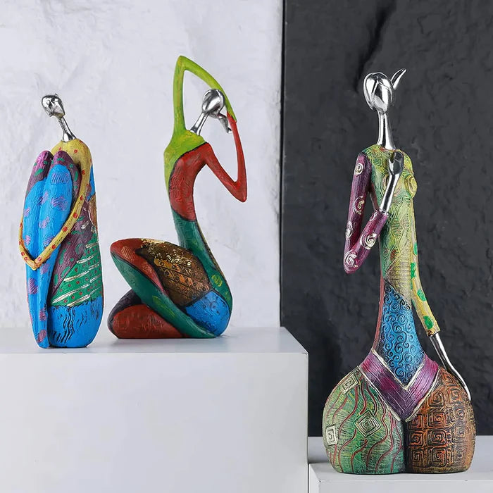 Estatua Minimalista Abstrato Yoga - Yogai