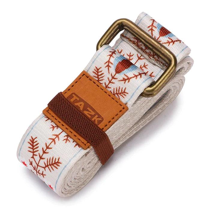 Faixa Alongamento Yoga Estampada Tazk | Cinta Elástica | 183cm - Yogai