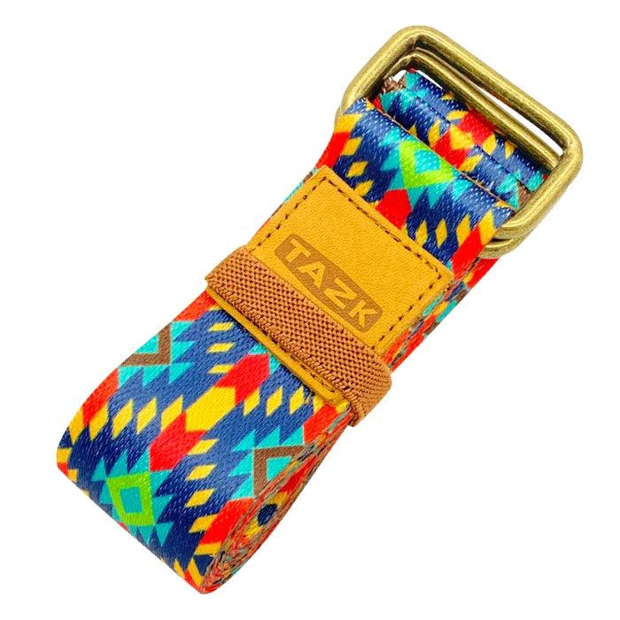 Faixa Alongamento Yoga Estampada Tazk | Cinta Elástica | 183cm - Yogai