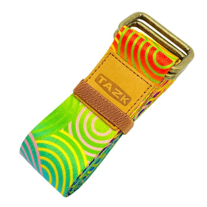 Faixa Alongamento Yoga Estampada Tazk | Cinta Elástica | 183cm - Yogai