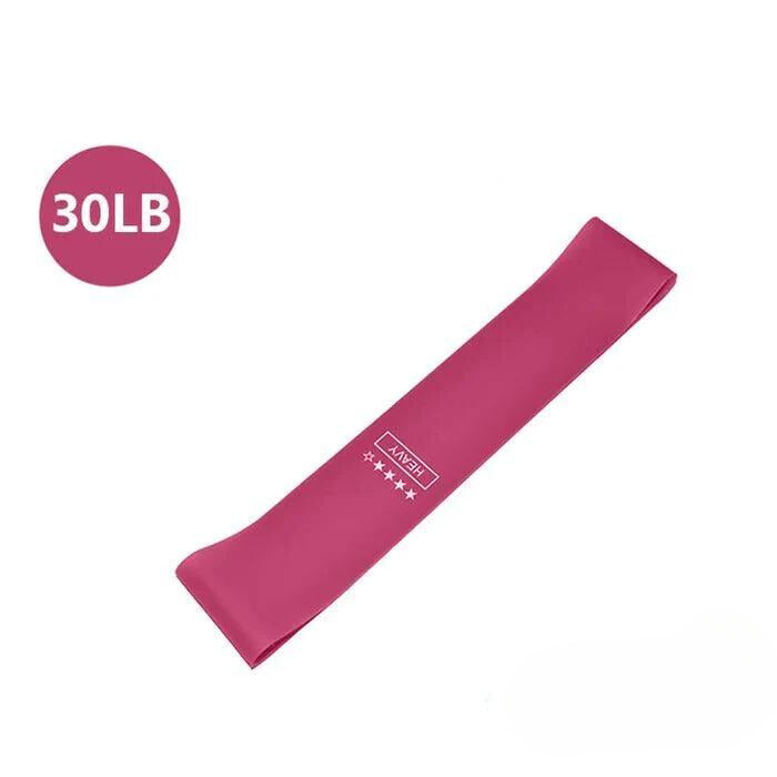 Faixa Elástica Exercícios Perna e Quadril| Yoga Pilates | 5 á 40 LBs de Força