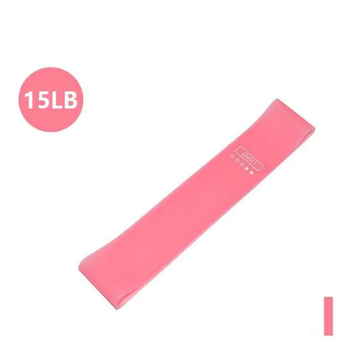 Faixa Elástica Exercícios Perna e Quadril| Yoga Pilates | 5 á 40 LBs de Força