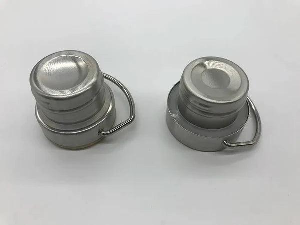 Garrafa Cromada de Água Portátil | Inox com Alça | 1000ml - Yogai