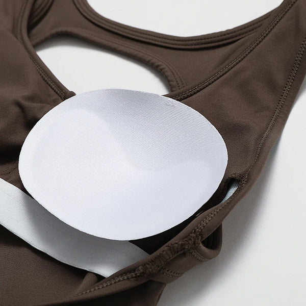 Macacão de Yoga Esportivo Fitness com Bojo| Luxo - Yogai