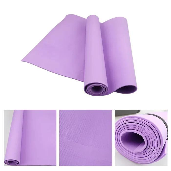Tapete de Yoga Para Iniciante Antiderrapante de EVA Grosso 4mm 173cm - Yogai