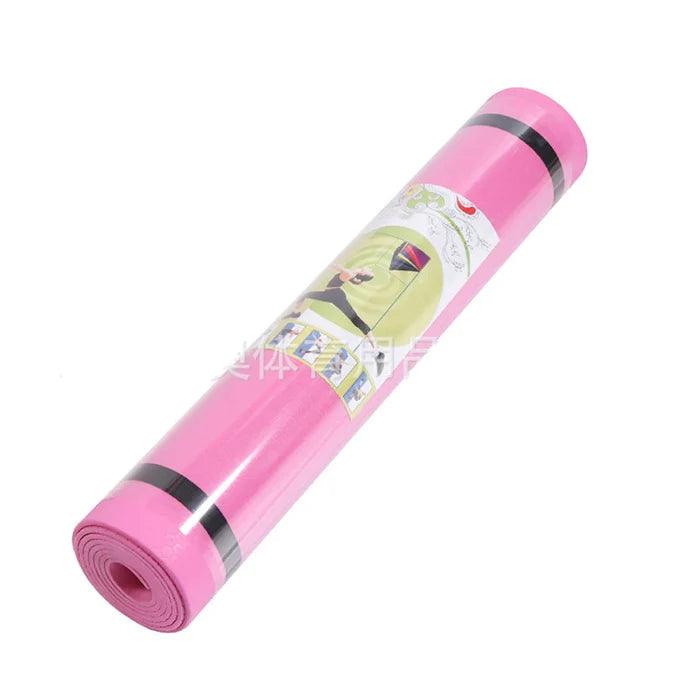 Tapete de Yoga Grosso de 3mm/6mm Para Iniciantes, Antiderrapante EVA, Espuma Confortável - Yogai