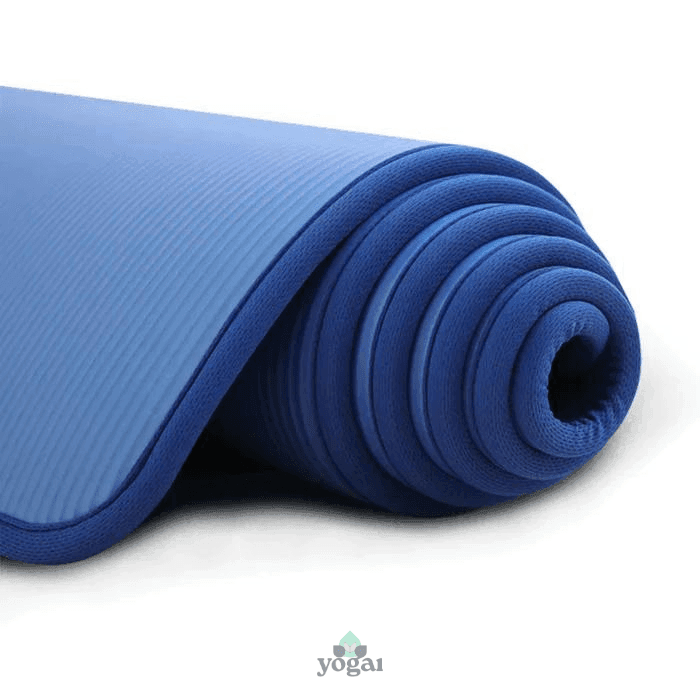 Tapetes de Yoga NRB Antiderrapante 10MM Extra Grosso 183cmX61cm Para Iniciantes - Yogai