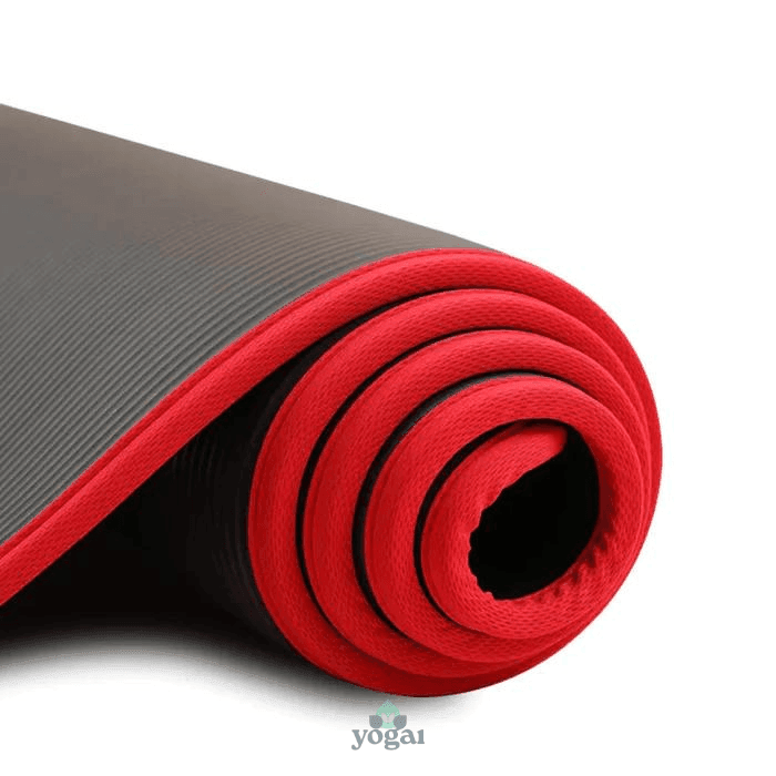 Tapetes de Yoga NRB Antiderrapante 10MM Extra Grosso 183cmX61cm Para Iniciantes - Yogai