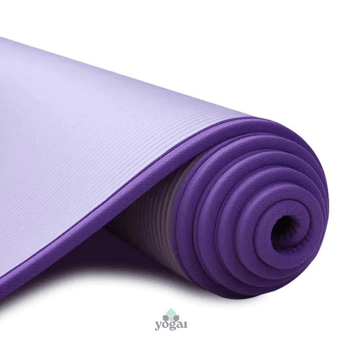 Tapetes de Yoga NRB Antiderrapante 10MM Extra Grosso 183cmX61cm Para Iniciantes - Yogai
