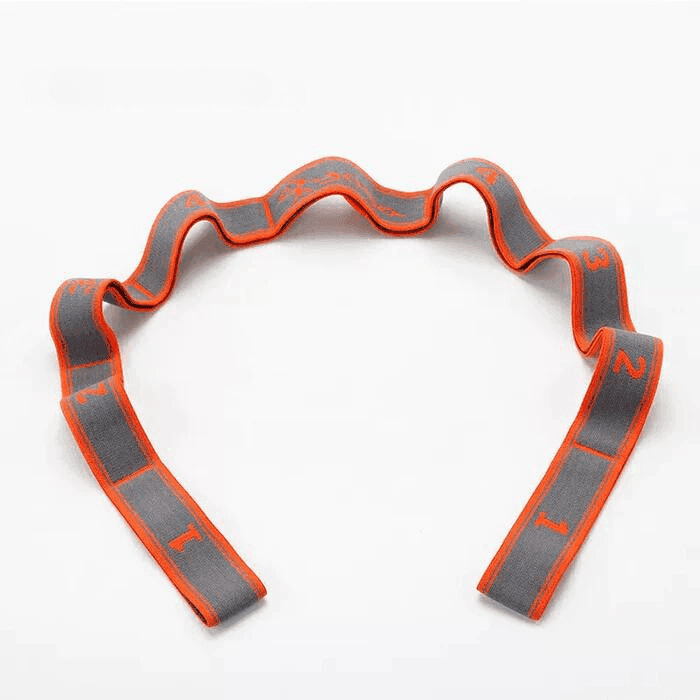 Faixa Elástica para Alongamento Yoga Fitness 9 pilhas 105cm