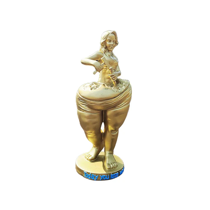 Estatua Yoga Perdendo Peso Emagrecimento | Construindo seu corpo - Yogai