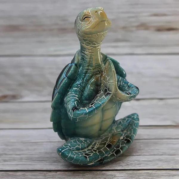 Estatueta de Yoga Tartaruga Meditativa 10cm - Yogai