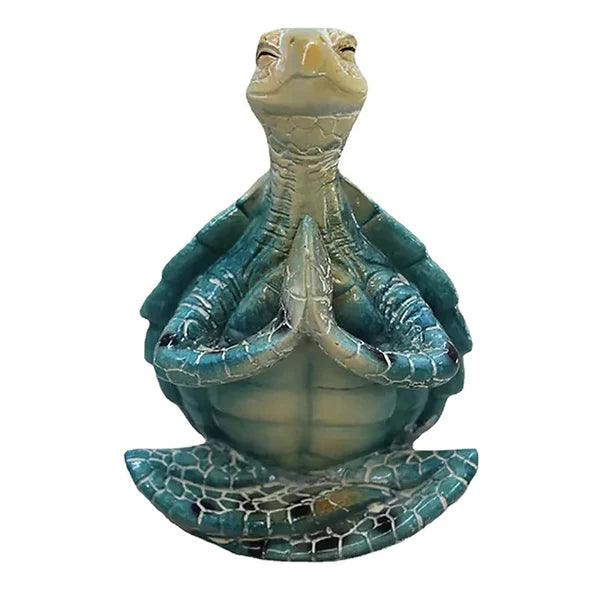 Estatueta de Yoga Tartaruga Meditativa 10cm - Yogai