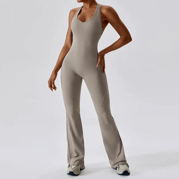 Macacão de Yoga Esportivo Fitness com Bojo| Luxo - Yogai
