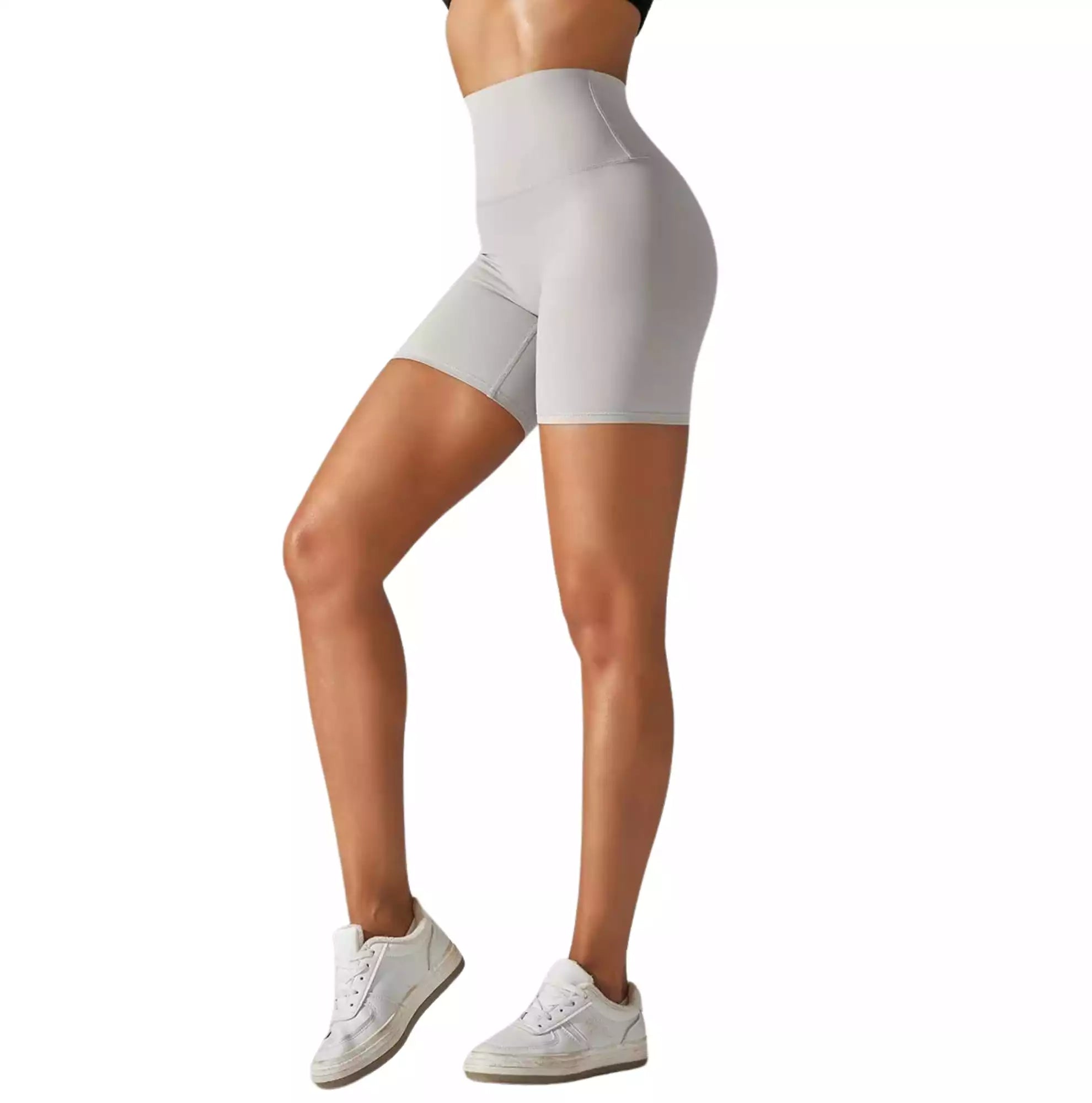 Short Legging Cos Alto Yoga Fitness | Nailon e Elastano - Yogai